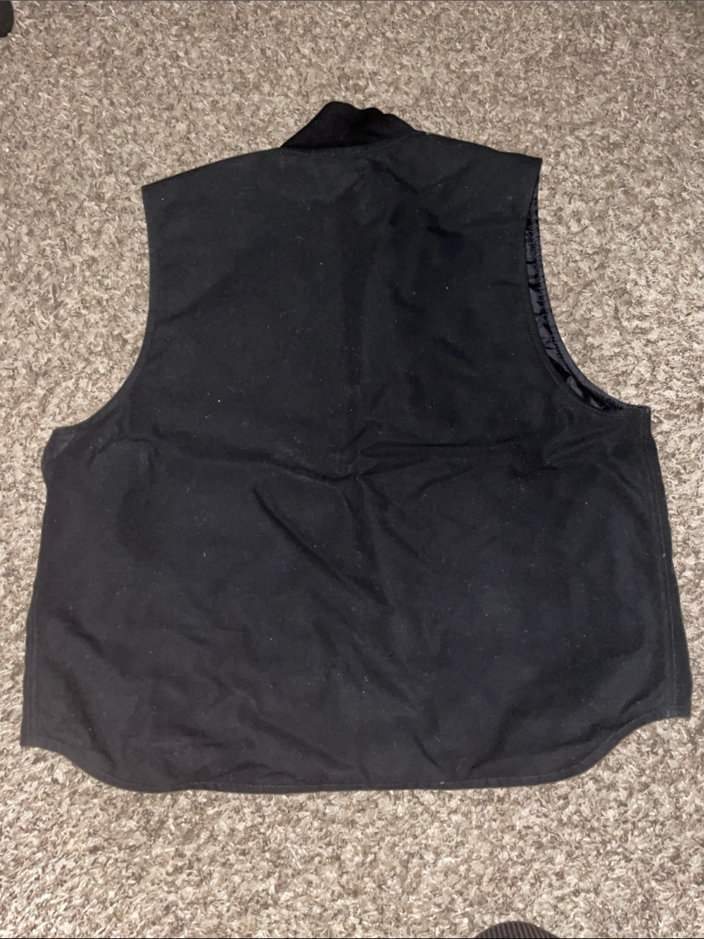 Carhartt Black Quilted-Lined Work Vest - Picture 5 of 5